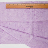 Light Purple Batik Quilting Weight Woven Fabric - 44" x 74"