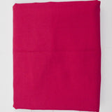 Bright Pink Wooly Twill Woven Suiting Fabric - 60" x 60"