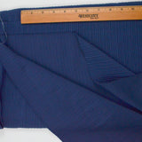 Dark Blue Texture Stripe Stretchy Knit Fabric - 60" x 76"