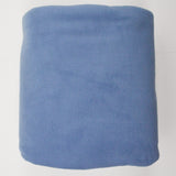 Blue Fleece Fabric - 62" x 64" + Extra