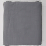 Gray Lightweight Tiny Herringbone Woven Apparel Fabric - 62" x 82"