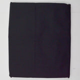 Black Quilting Weight Woven Fabric - 44" x 108"