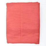 Brick Red Grosgrain Woven Fabric Curtain - 52" x 110"