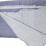 Dark Wash Lightweight Chambray Woven Fabric - 60" x 156"