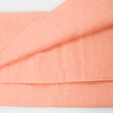 Peach Heavy Linen-Like Woven Fabric - 45" x 108"