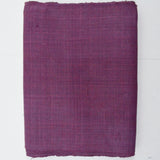 Purple Crisp Linen-Blend Woven Fabric - 13" x 232"