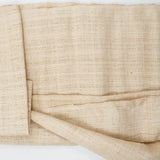 Beige Canvas Woven Fabric - 14" x 196"