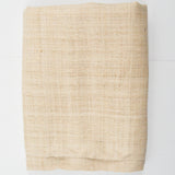 Beige Canvas Woven Fabric - 14" x 196"