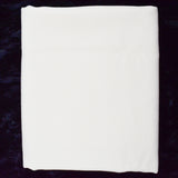 White Twill Woolly Woven Fabric - 60" x 68"