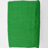 Green Burlap / Canvas Woven Fabric - 50" x 74"