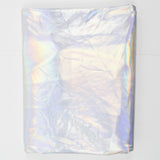 Silver Holographic Stretch Knit Fabric - 60" x 84" + Extra