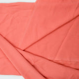 Salmon Drapey Crepe Woven Fabric - 60" x 66"