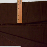 Brown Wiggly Pattern Damask Woven Upholstery Fabric - 48" x 74"