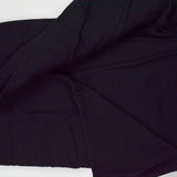 Black Cotton Blend Jersey Knit Fabric - 60" x 124"