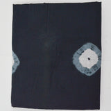 Black + Gray Eye Resist-Dyed Gauzy Lightweight Woven Fabric - 44" x 156"