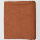 Orange Twill Wooly Woven Suiting Fabric - 40" x 60"