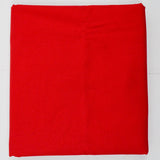 Red Woven Shirting Fabric - 44" x 108"
