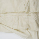 Off-White Lightweight Polyester Silky Woven Fabric - 45" x 152"