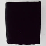 Black Stretchy Velvet Fabric - 60" x 78"