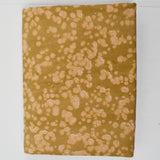 Brown + Beige Splatter Pattern Batik Woven Fabric - 64" x 112"