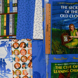 Nancy Drew Illustration Print Quilting Cotton Fabric Bundle