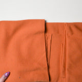 Light Orange Synthetic Knit Fabric - 62" x 74" Default Title