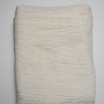 Off-White Gathered Texture Knit Fabric - 40" x 200"