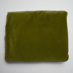 Olive Velevety Upholstery Fabric - 56" x 100"