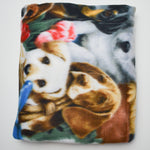 Puppy Fleece Fabric - 60" x 74"