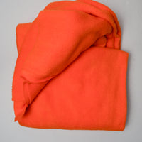Orange Fleece Fabric - 38" x 66"