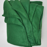 Green Thick Fleece Fabric - 62" x 92"