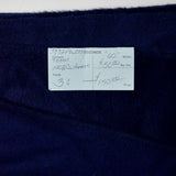 Dark Blue 100% Cashmere Fabric - 60" x 116"