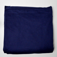 Dark Blue 100% Cashmere Fabric - 60" x 116"