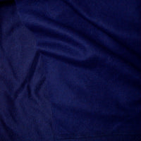 Dark Blue 100% Cashmere Fabric - 60" x 116"