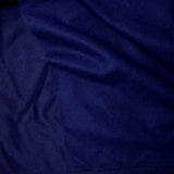 Dark Blue 100% Cashmere Fabric - 60" x 116"