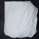 White Thin Synthetic Stretch Knit Fabric - 64" x 400"