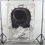 The Moon Tarot Card Tapestry - 56" x 72"