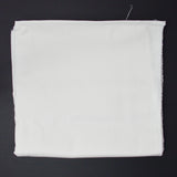 White Thin Canvas Woven Fabric - 54" x 104"