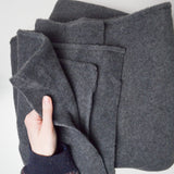 Gray Thick Fleece Fabric - 60" x 64"