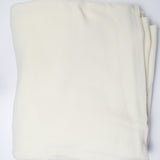 Yellowish Off-White Thick Fleece Fabric - 66" x 72"