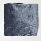 Dark Gray Stretch Velvet Fabric - 66" x 78"