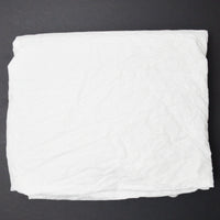 White + White Calico Print Quilting Weight Woven Fabric - 40" x 176"