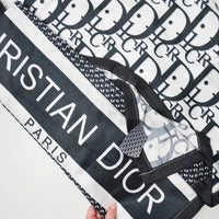 Christian Dior Print Polyester Twill Woven Fabric with Hem - 90" x 90"