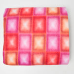 Pink + Orange Fleece Fabric - 42" x 62"