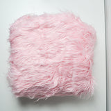 Light Pink Faux Fur Fabric - 60" x 74"