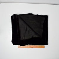 Black Super Soft Knit Fabric - 52" x 60"