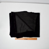 Black Super Soft Knit Fabric - 52" x 60"
