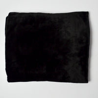 Black Super Soft Knit Fabric - 52" x 60"