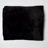 Black Super Soft Knit Fabric - 52" x 60"