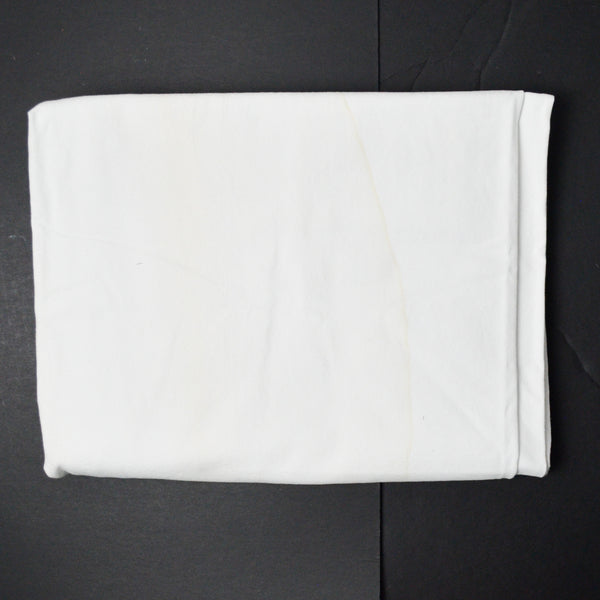 White Thick Canvas Fabric with Stain - 60" x 98"